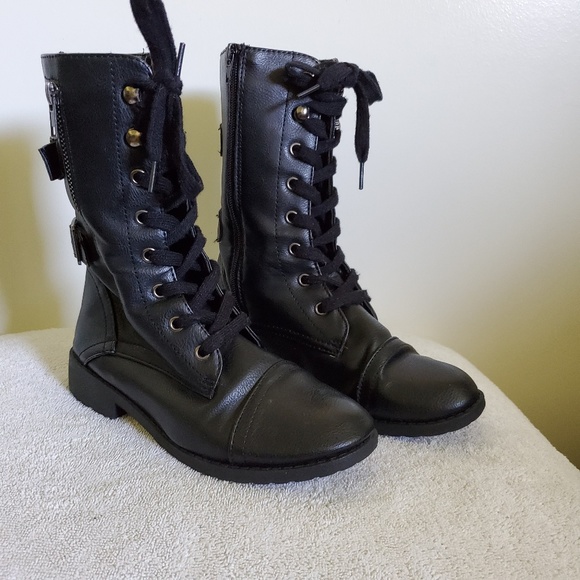 Shoes - Black combat boots